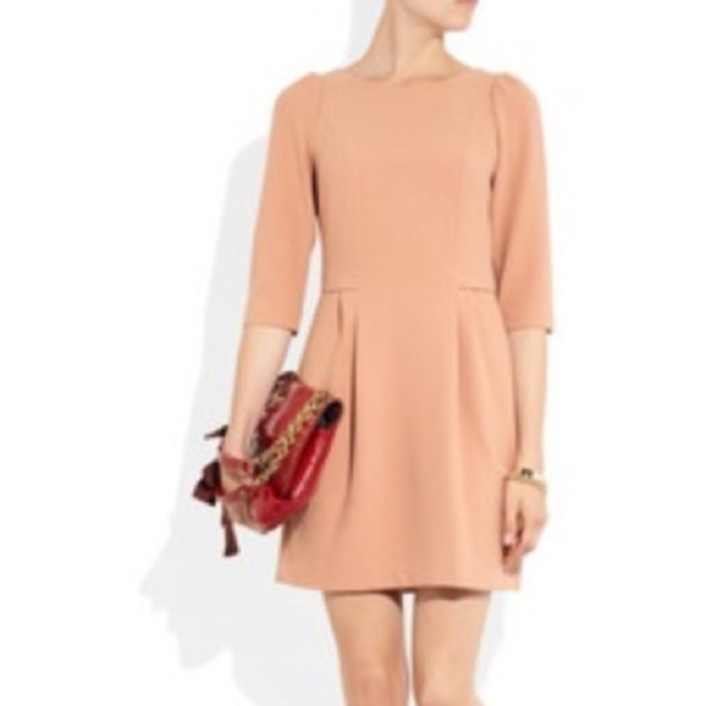 Woven Beige Dress NWT
